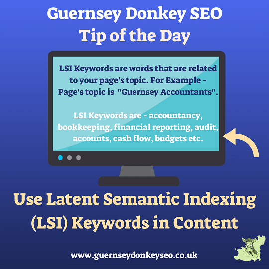 Use LSI (Latent Semantic Indexing) keywords in your content