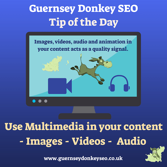 Use mulimedia in your content