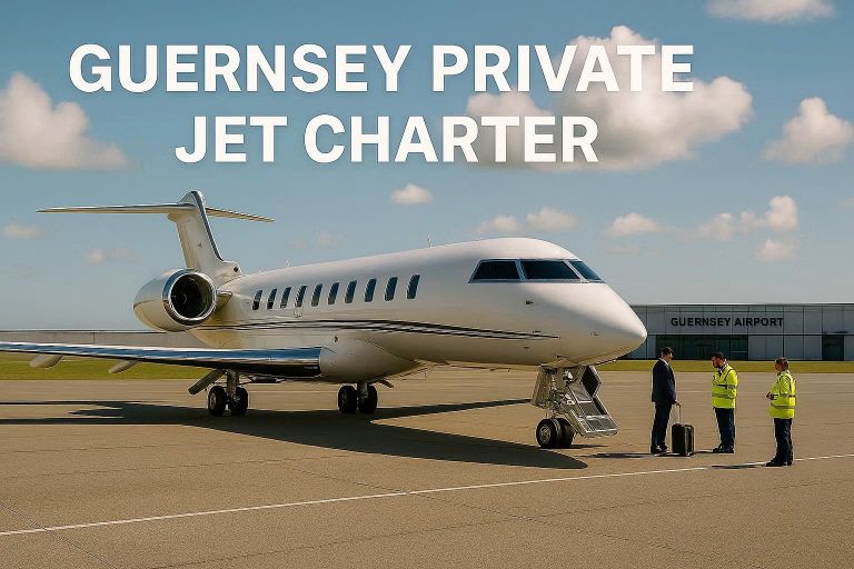 Guernsey Private Jet Charter: On-Demand European Rates & FBO Guide